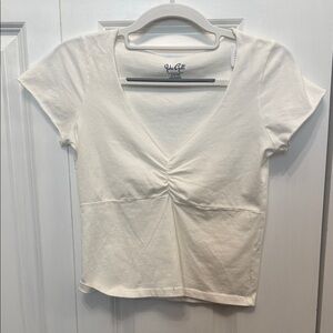 NWT Brandy Melville John Galt Gina Top White
